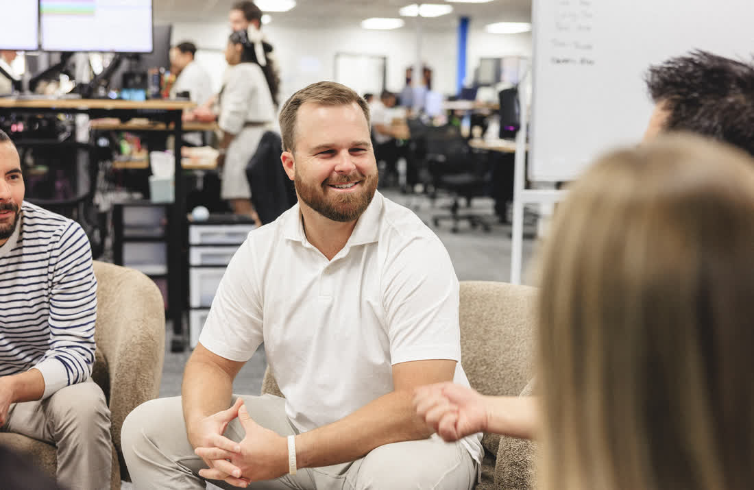 Agave Home Loans mortgage broker discussing loan options with team